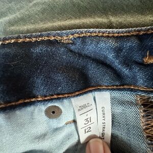 COPY - Loft curvy straight jeans